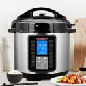 5 Core Instant Electric Pressure Cooker 6QT Multi-Use Programmable 18 in1 Pot +Soup Server Steamer Rice Saute