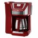 BLACK+DECKER Mill & Brew 12-Cup Programmable Coffeemaker with Built-In Grinder, Red, CM5000RD - 0