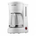 Black & Decker DCM600W 5-Cup Drip Coffeemaker with Glass Carafe, White