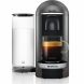 Breville Nespresso VertuoPlus Deluxe Coffee & Espresso Single-Serve Machine in Titanium - 0