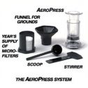 aeropress coffee and espresso maker with bonus 350 micro filters