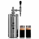 Royal Brew Nitro Cold Brew Coffee Maker Home Keg Kit System - Stainless Steel 128 oz