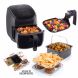NUWAVE BRIO 3-Quart Digital Air Fryer with Ultimate Accessory Kit - 0
