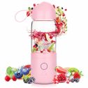 AGPtek 550ml USB Portable Blender Personal Juicer 4 Blades Fruit Mixer for Home Camping Travel Dormitory