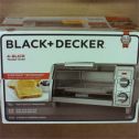 BLACK+DECKER (TO1700SG) 4-Slice Toaster Oven