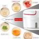 Amerteer Manual Food Chopper Processor for Onion Garlic Lettuce Tomato, Hand Pulled Vegetable Cutter Mincer Slicer for Easy Preparation | Kitchen Use Mixer Blender Dicer Spices Nuts - 2
