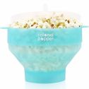 Colonel Popper Popcorn Popper Microwave Popcorn Maker Silicone Air Popper (Fresh Mint)