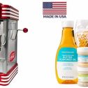 Nostalgia RKP730CK Coca-Cola 2.5-Ounce Kettle Popcorn Maker with Popcorn Kit
